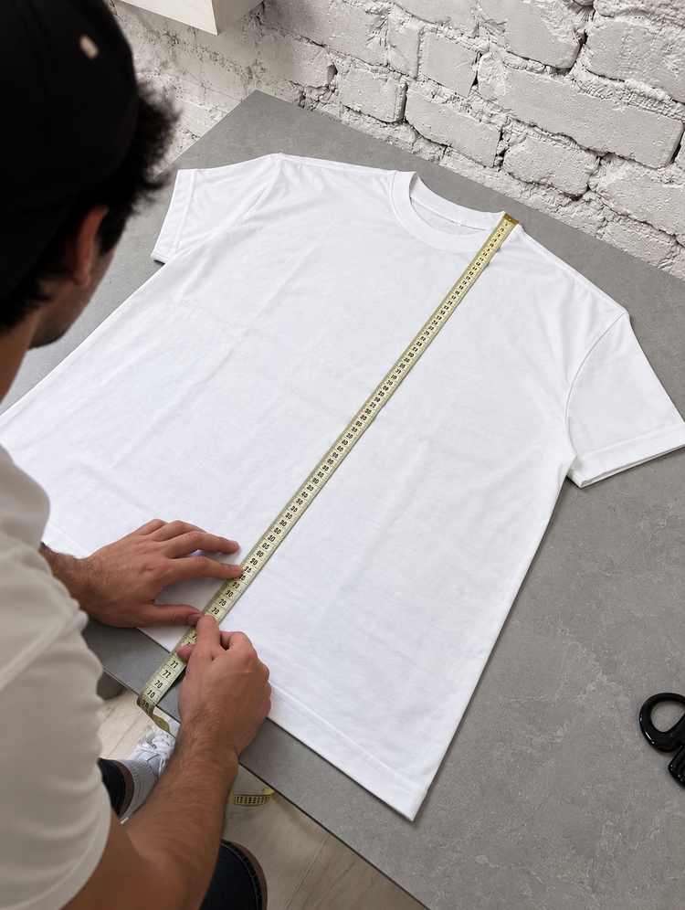 Model wearing Genesis Worn, turning to show the fit from every angle