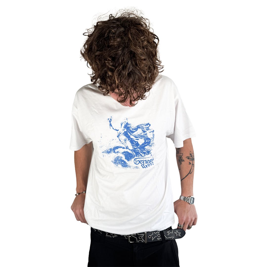 Model wearing Liberty T-Shirt